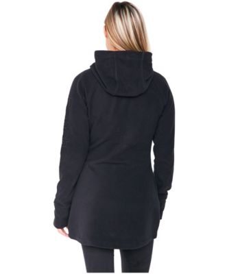 long fleece zip up