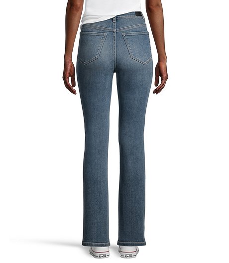 Women's High Rise Slim Bootcut Jeans - Medium Indigo