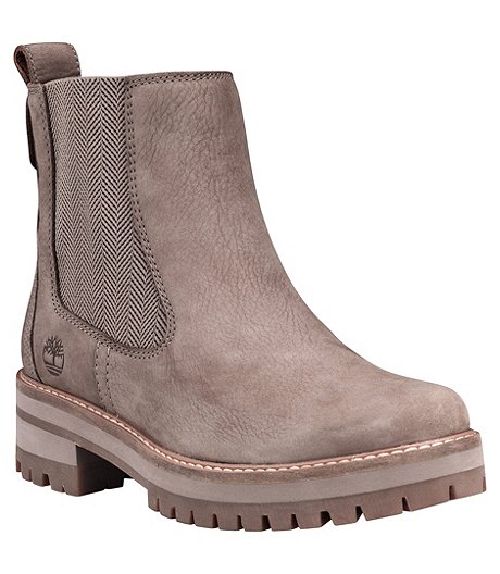 Leather Chelsea Boots - Taupe | Mark's