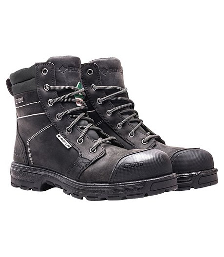 Women's 8 Inch Composite Toe Composite Plate Agility Waterproof Work Boots 