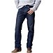 Men's Western Fit High Rise Stretch Denim Jeans - Dark Wash