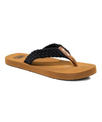 braided flip flops
