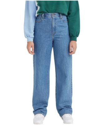 womens relaxed fit straight leg flannel lined denim jeans womens jeans dickies canada on women's relaxed fit jeans canada