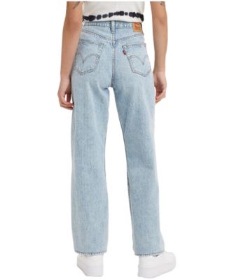 light wash high waisted levis