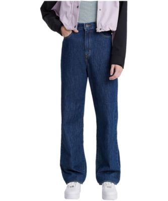 levi straight leg high waisted jeans