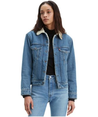 womens sherpa levi jacket