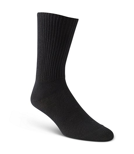 Men's Small Size Comfort Sag-Resistent Socks - Black