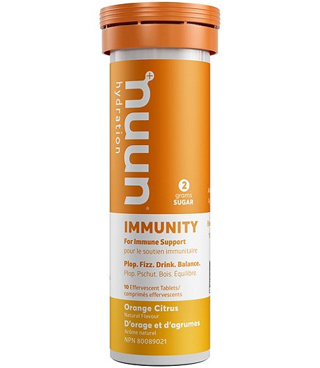 Immunity Hydration - Orange Citrus, 10 Tablets