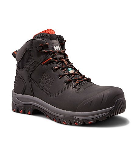 Men's Composite Toe Composite Plate Helly Tech Performance Waterproof Leather Work Hiker