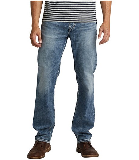 Men's Grayson Easy Fit Straight Leg Medium Wash Jeans