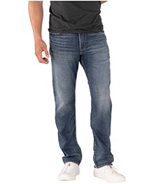 Silver® Jeans Co. Men's Grayson Easy Fit Straight Leg Dark Wash Jeans