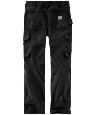 black cargo work pants