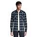 Men's Western Stretch Flannel Long Sleeve Classic Fit Shirt