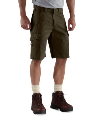Men's Carhartt Rip-Stop Work Shorts Dark Coffee Men's Carhartt Rip-Stop Work Shorts Dark Coffee