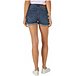 Women's High Rise Carpenter 3 Inch Rolled Shorts - Medium Indigo