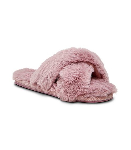 Women's Faux Fur Slides Slippers