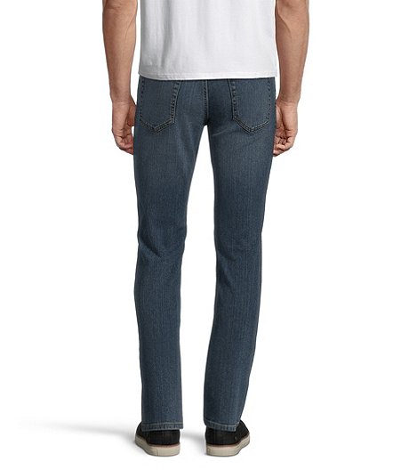 Men's Value Stretch Straight Fit Jeans - Light Wash
