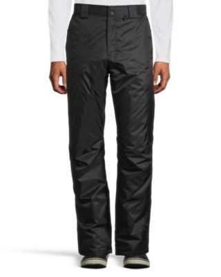 mens black snow pants