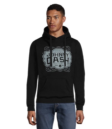 Men's Johnny Cash Graphic Hoodie Sweatshirt