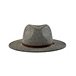 Women's Straw Hat With Leather Trim