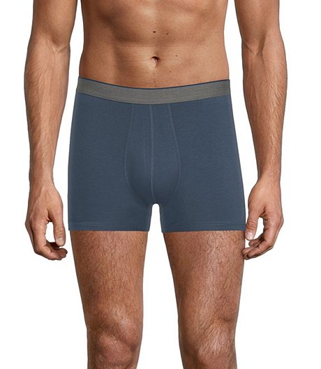 Men's Rayon from Bamboo 2-Pack Fashion Trunk Briefs