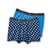 Men's Fashion Side X Side Cotton Stretch Trunk Brief - 2 Pack