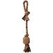Durable 3 Ply Cotton Dog Rope Pull and Throw Chew Toy - Carhartt Brown