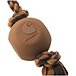 Durable 3 Ply Cotton Dog Rope Pull and Throw Chew Toy - Carhartt Brown
