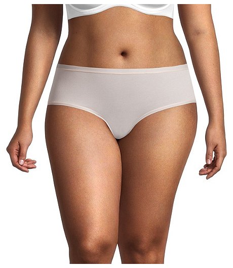 Women's 2-Pack Perfect Fit Cotton Stretch Hip Hugger