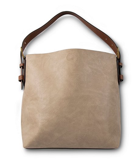 Women's Contrast Strap Bag