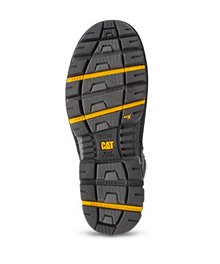 Caterpillar - CAT Men's 6 Inch Hauler Composite Toe Composite Plate Waterproof Leather Work Boots - Black