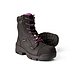 Women's 8 Inch Condor Waterproof Composite Toe Composite Plate Leather Work Boots - Black