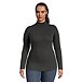 Women's Fitted Long Sleeve Turtleneck Top
