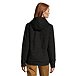 Women's Black Washed Cotton Duck Sherpa Lined Jacket