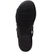 Women's Laurieann Dee Leather Slip On Sandals - Black