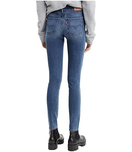 Women's 311 Shaping Mid Rise Skinny Jeans Lapis Gallop - Dark Stone Wash |  Mark's
