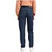 Women's High Waisted Taper Cropped Jeans Eco Space Lab - Medium Stone Wash