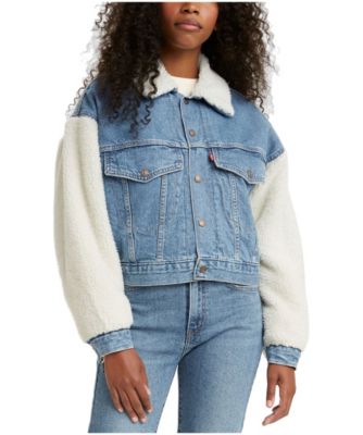 levis fleece jean jacket