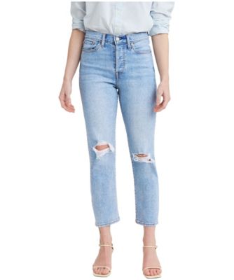 blue wedgie straight jeans