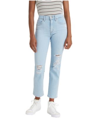 levi's high rise low pro straight jeans