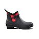 Women's Puddle Neoprene FRESHTECH Rain Boots - Black Red