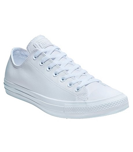 Men's Chuck Taylor All Star Ox Leather Shoe - White