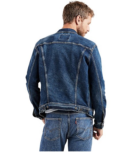 Men's Standard Fit Denim Trucker Jacket - Colusa | Mark's
