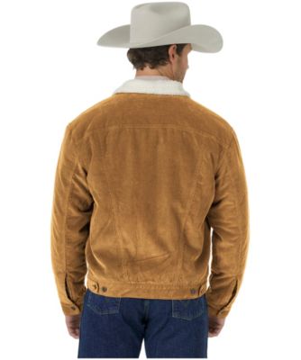 tan jean jacket men's