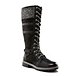 Women's Libby Tall Lace Up Boots - Black