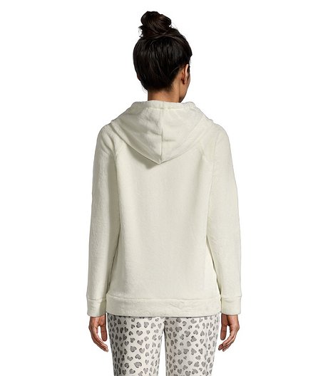 Women's Plush Hoodie Sweatshirt