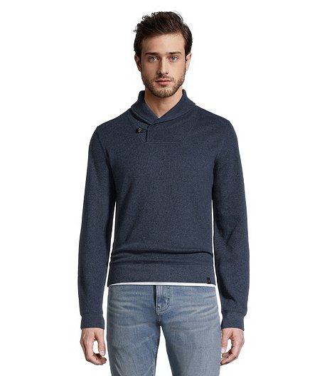 Men's Long Sleeve Shawl Collar Sweater