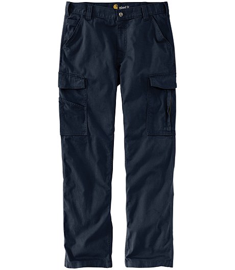 Men's Rugged Flex Rigby Relaxed Fit Cargo Pant - Navy | Mark's