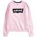 Girls' 7-16 Years Long Sleeve Crew Neck Graphic Sweater - Pink