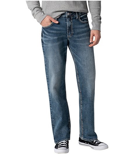 Men's Gordie Loose Fit Straight Leg Jeans - Medium Indigo Wash